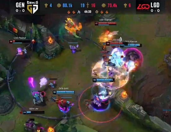 DOTA2 TI14 总决赛中国战队 XG 强势领先 Falcons 赛点